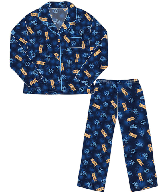 THE POLAR EXPRESS™  Pajama Coat Set Adult- 