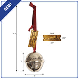 THE POLAR EXPRESS™ Silver Bell & Ticket Ornament