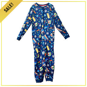 THE POLAR EXPRESS™ One Piece Pajamas ADULT - "All Aboard"
