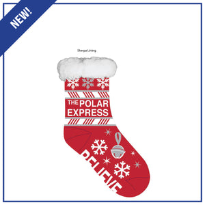 THE POLAR EXPRESS™ Red Sherpa Socks - YOUTH